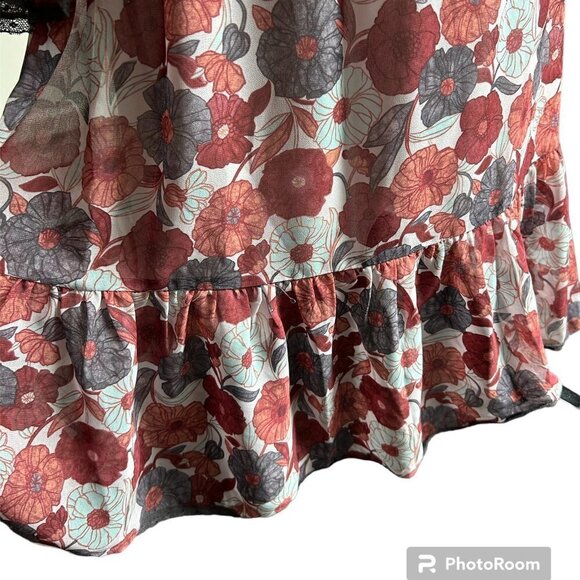 ARITZIA Wilfred Floral Grace Midi Dress US S - Picture 7 of 10